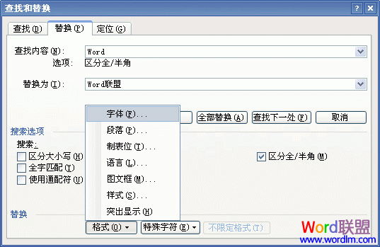 Word2003ַ滻ʽ̳